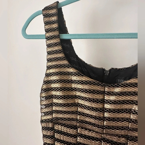 Topshop Textured Skater Dress - Size 2 - NWT - Picture 9 of 13